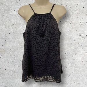 AE black lacy tank top.
